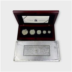 2003 Canada 15th Anniversary .999 Silver Maple Leaf Hologram Set